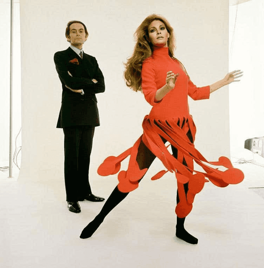 Terry O'Neill, ‘Raquel Welch and Pierre Cardin’, 1970, Photography, C-print, null, Numbered