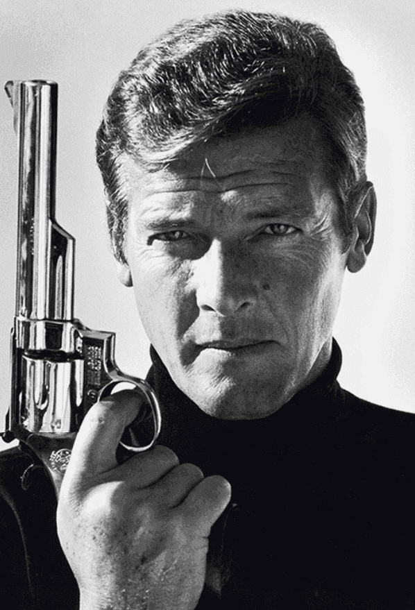 Terry O'Neill, ‘Roger Moore as James Bond’, 1970, Photography, Lifetime edition silver gelatin fine art archival print, null, 