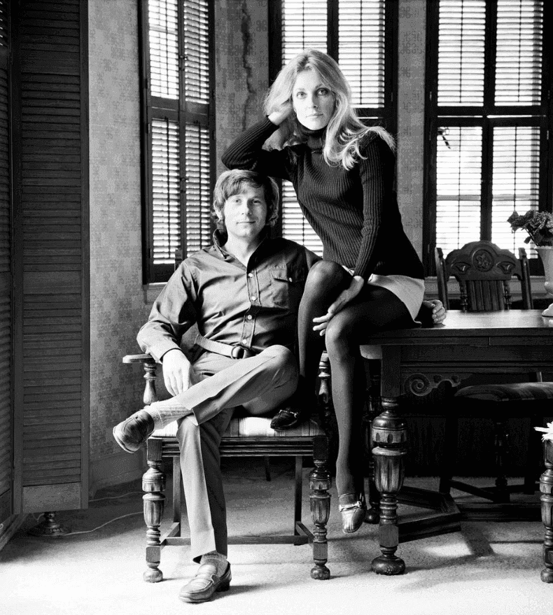 Terry O'Neill, ‘Roman Polanski and Sharon Tate’, 1968, Photography, Posthumous Gelatin Silver Prin, null, Numbered