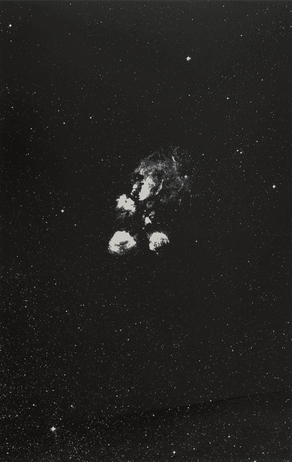 Thomas Ruff, ‘17h12m-35 degree’, 1990, Print, Grano-lithograph, null, 