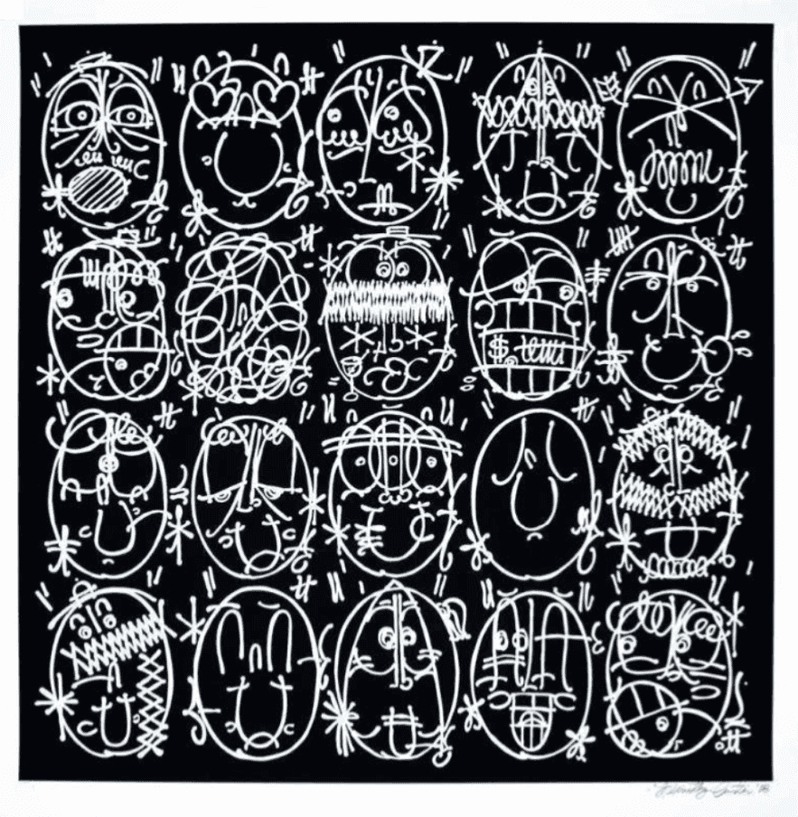 Timothy Curtis, ‘Hee Hee on the Ha Ha’, 2018, Print, Screenprint on Coventry Rag 335 gsm, null, Numbered