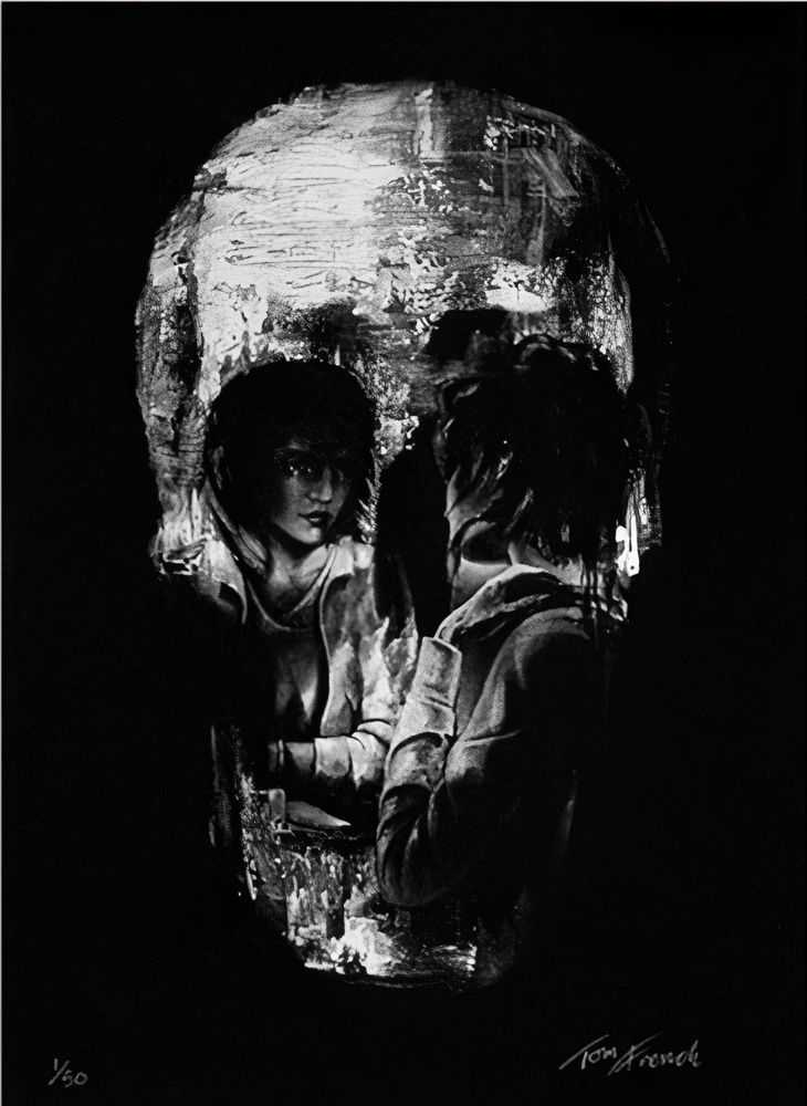 Tom French, ‘Allusions’, 30-03-2012, Print, Single colour screen print on Somerset White Velvet paper, Zero Cool Gallery, Numbered