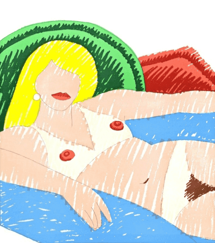 Tom Wesselmann, ‘Shiny Nude’, 1977, Print, Silkscreen on glossy cast-coated Kromekote paper, null, Numbered