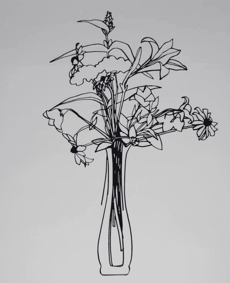 Tom Wesselmann, ‘Wildflower Bouquet’, 1987, Sculpture, Enamel on laser-cut steel, null, 