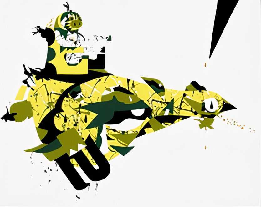 Tomokazu Matsuyama, ‘Fl ye’, 2007, Print, Silk screenprint on acid free uncoated paper, Arkitip, Numbered