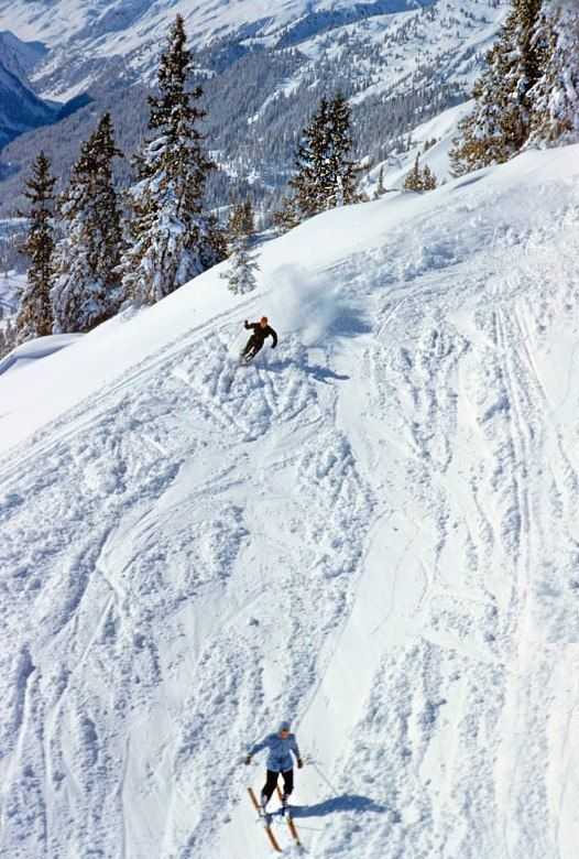 Toni Frissell, ‘Skiers On The Piste II’, 2020, Print, Fine Art Archival Photographic Prints, null, 
