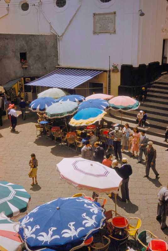 Toni Frissell, ‘Street Cafés In Capri II’, 2020, Print, Fine Art Archival Photographic Prints, null, 