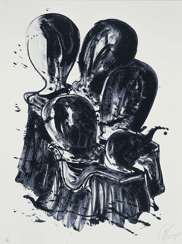 Tony Cragg, ‘Administered Landscape’, 1994, Print, Lithograph, Galerie Klüser, Numbered, Dated