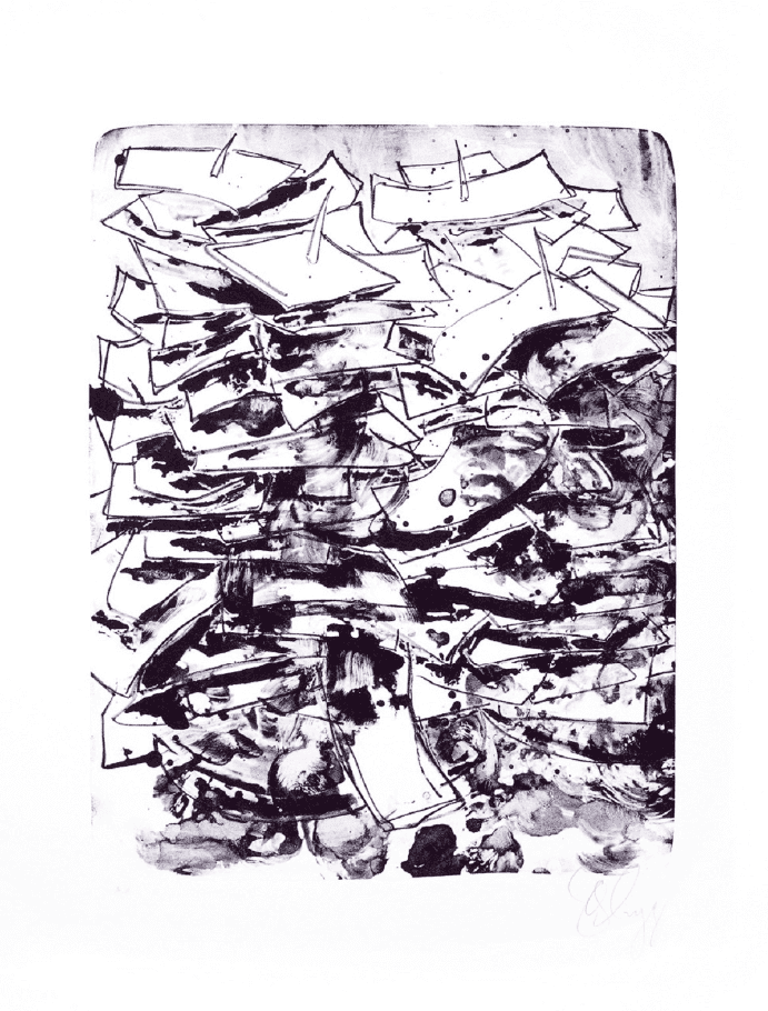 Tony Cragg, ‘Spikes’, 1996, Print, Lithograph, null, Numbered