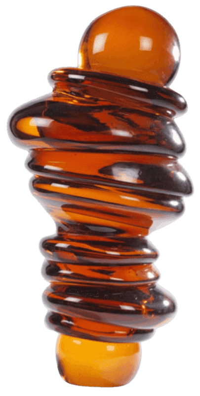 Tony Cragg, ‘Spine Amber’, 2020, Sculpture, Glass, null, 