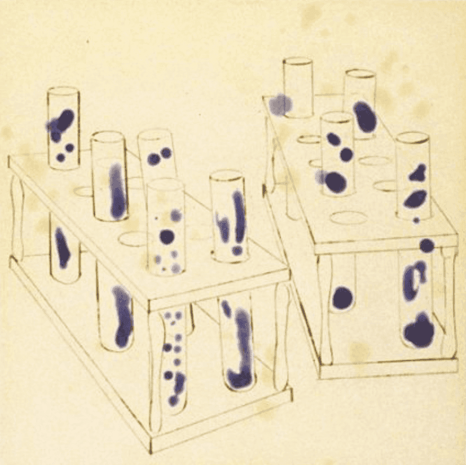 Tony Cragg, ‘Test Tubes V’, 1990, Print, Color spit bite aquatint with drypoint and aquatint, Crown Point Press, 