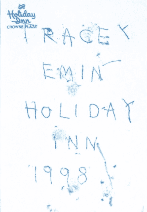 Tracey Emin, ‘Holiday Inn’, 1999, Print, Lithograph on paper, Tracey Emin, 