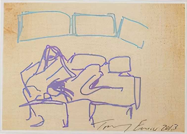 Tracey Emin, ‘iPad Sketch - Sex Series #2’, 2013, Print, Digital print, null, Dated