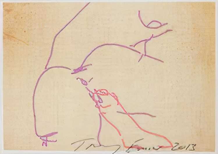 Tracey Emin, ‘iPad Sketch - Sex Series #3’, 2013, Print, Digital print, null, Dated