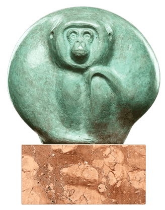 Victor Mikhailov, ‘Howling’, 2018, Sculpture, Bronze, Castle Fine Art, Numbered
