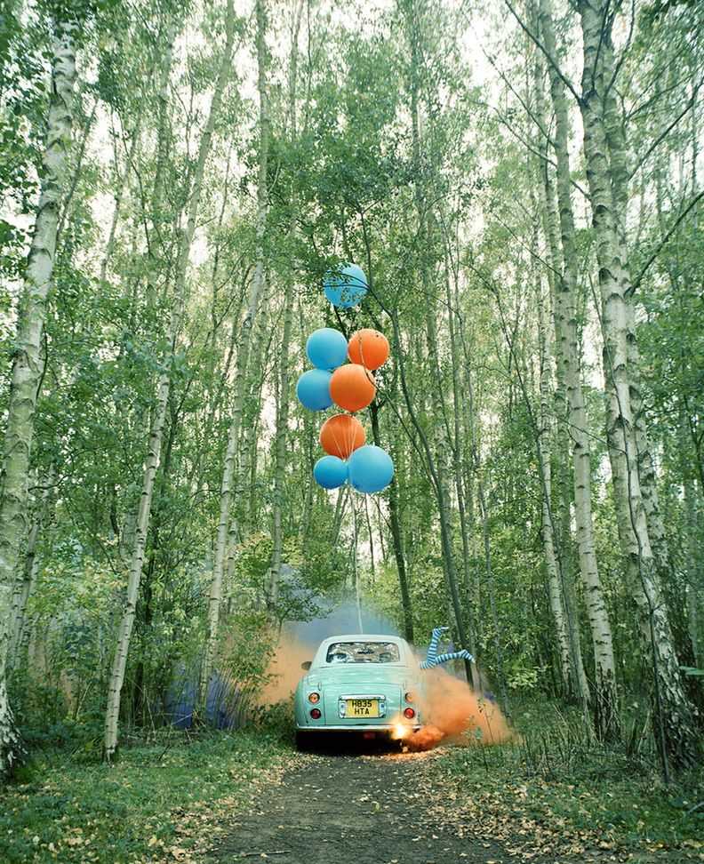 Vikram Kushwah, ‘The Twins and the Green Car 01 (Small)’, 2015, Print, Hahnemühle Photorag fine art cotton paper., null, Numbered
