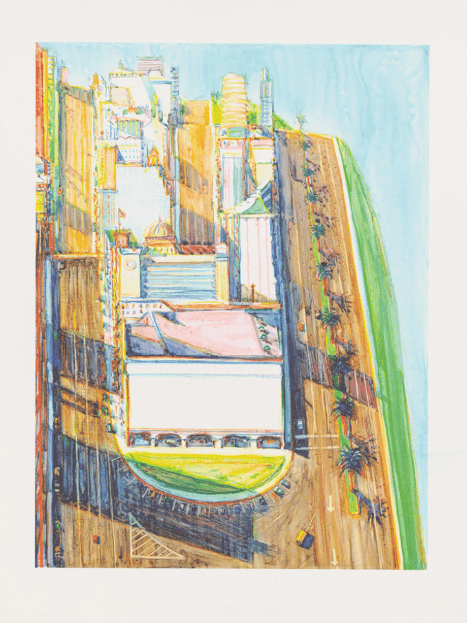 Wayne Thiebaud, ‘City Views’, 2003, Print, Lithograph, null,