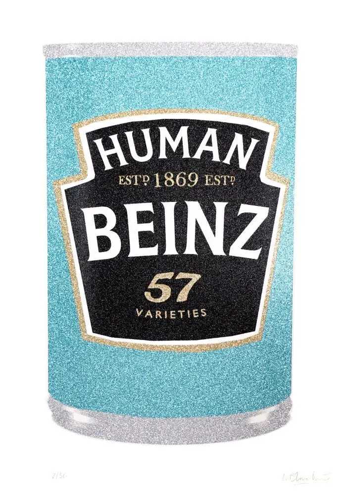 Wildcat Will Blanchard, ‘Human Beinz (Large)’, 2022, Print, Screenprint with glitter, null, Numbered
