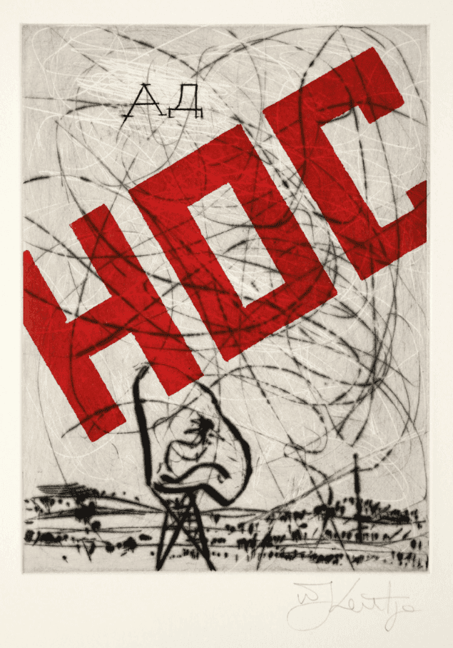William Kentridge, ‘Nose 22’, 2009, Print, Sugarlift aquatint, drypoint and engraving, null, Numbered
