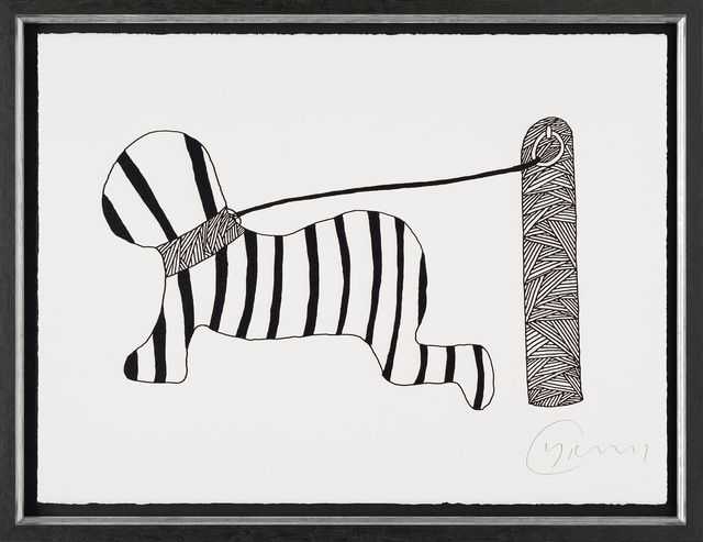 Billy Connolly, ‘Wooly Ruff’, 2020, Print, Aquarelle Arches-Torchon 300gsm paper, elegantly float-mounted in a handmade black paint and silver foil, pine and spruce frame., null, Framed