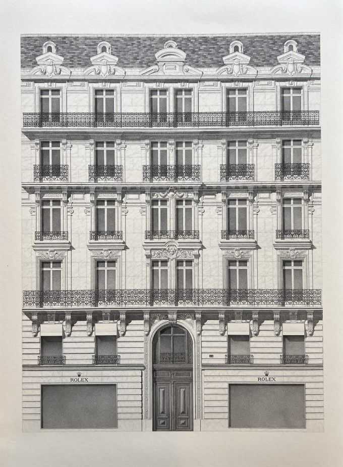 Xavier Casalta, ‘48 Rue Pierre Charron’, 2023, Print, Fine art print on Hahnemuhle Bamboo 290g paper, Self Released, Numbered