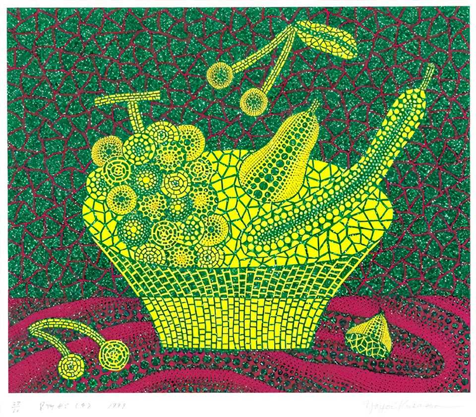 Yayoi Kusama, ‘Fruit Basket 4’, 1999, Print, Screenprint on paper, null, Numbered, Dated
