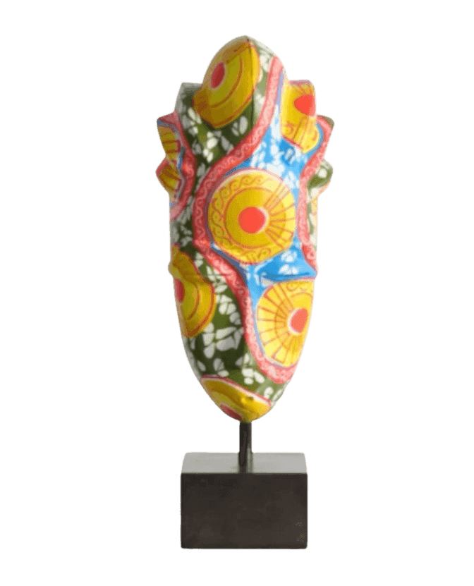 Yinka Shonibare, ‘African Roots of Modernism (Gba gba)’, 2023, Sculpture, Resin and carbon fibre sculpture hand-painted in acrylic and mounted onto a patinated brass base, null, 