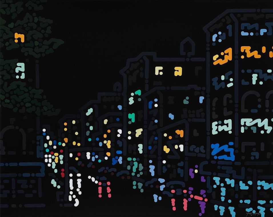 Yoon Hyup (YNHP), ‘In The City’, 2023, Print, UV pigment print on a silkscreen black flood on 410gsm Somerset Tub-sized Radiant white paper, finished with silkscreen matte varnish, Avant Arte, Numbered