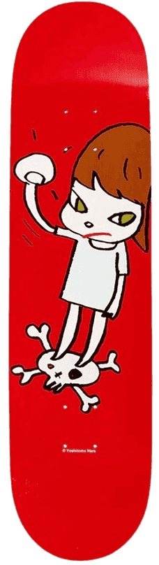 Yoshitomo Nara, ‘Solid Fist (Skateboard)’, 2017, Collectible, Silkscreen print on 7-ply Canadian maple, hardwood skateboard deck, MoMA, 