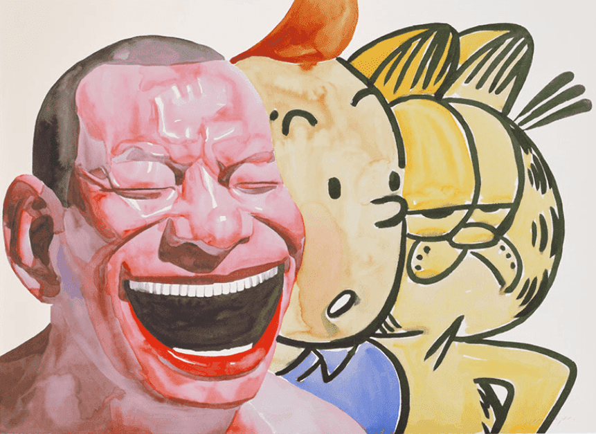 Yue Minjun, ‘Untitled (Smile ism No. 16)’, 2006, Print, Lithograph, Art Issue Editions, Numbered