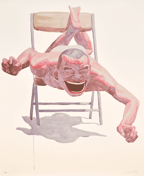 Yue Minjun, ‘Untitled (Smile ism No. 21)’, 2006, Print, Lithograph, Art Issue Editions, Numbered