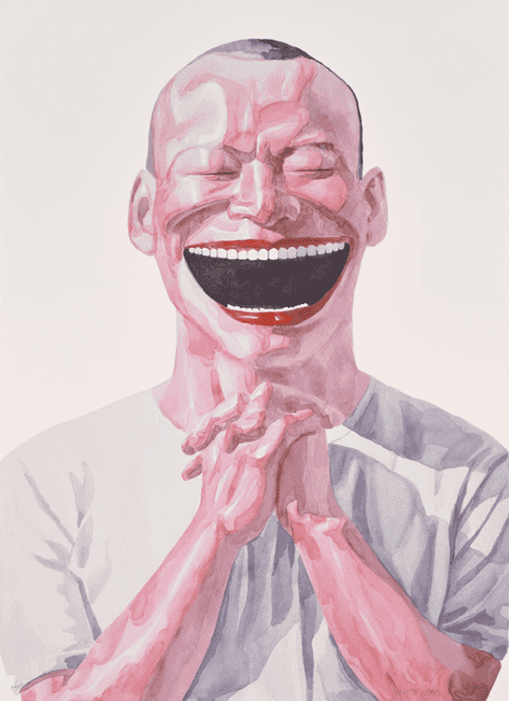 Yue Minjun, ‘Untitled (Smile ism No. 23)’, 2006, Print, Lithograph, Art Issue Editions, Numbered