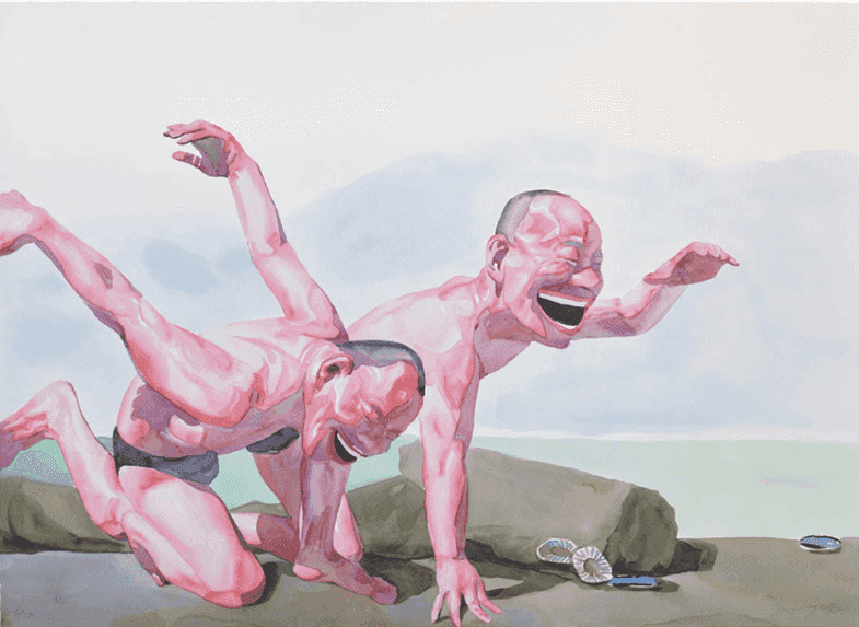 Yue Minjun, ‘Untitled (Smile ism No. 24)’, 2006, Print, Lithograph, Art Issue Editions, Numbered