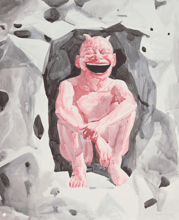 Yue Minjun, ‘Untitled (Smile ism No. 26)’, 2006, Print, Lithograph, Art Issue Editions, Numbered