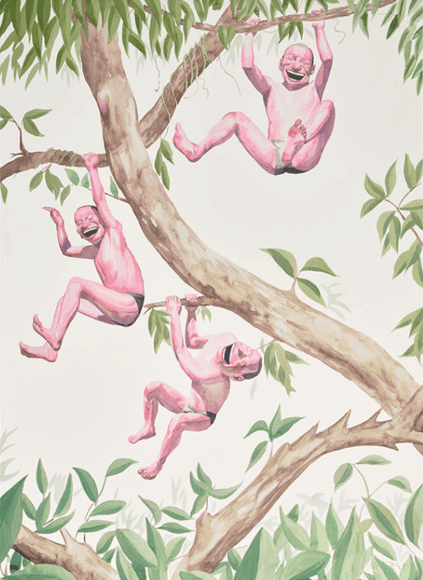 Yue Minjun, ‘Untitled (Smile ism No. 5)’, 2006, Print, Lithograph, Art Issue Editions, Numbered