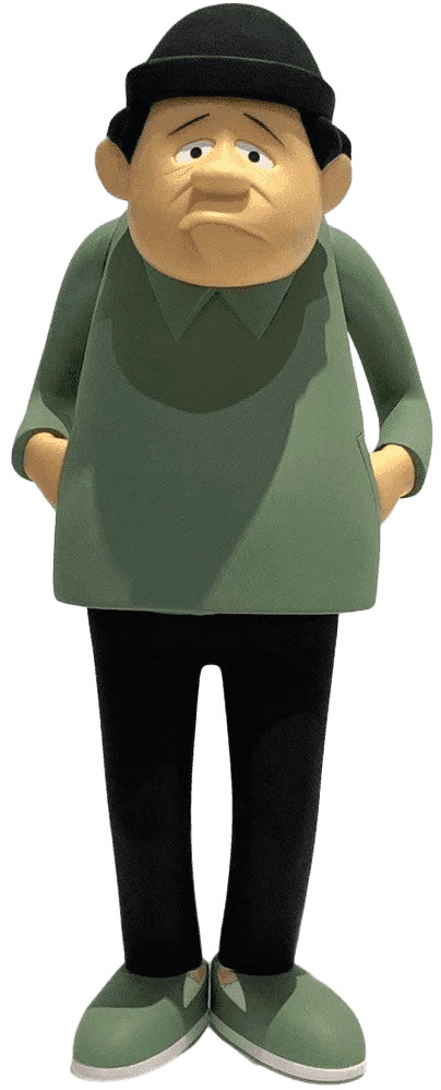 Yusuke Hanai, ‘Mr. Stoop (Special Colourway)’, 2020, Sculpture, Vinyl, Medicom Toy, 