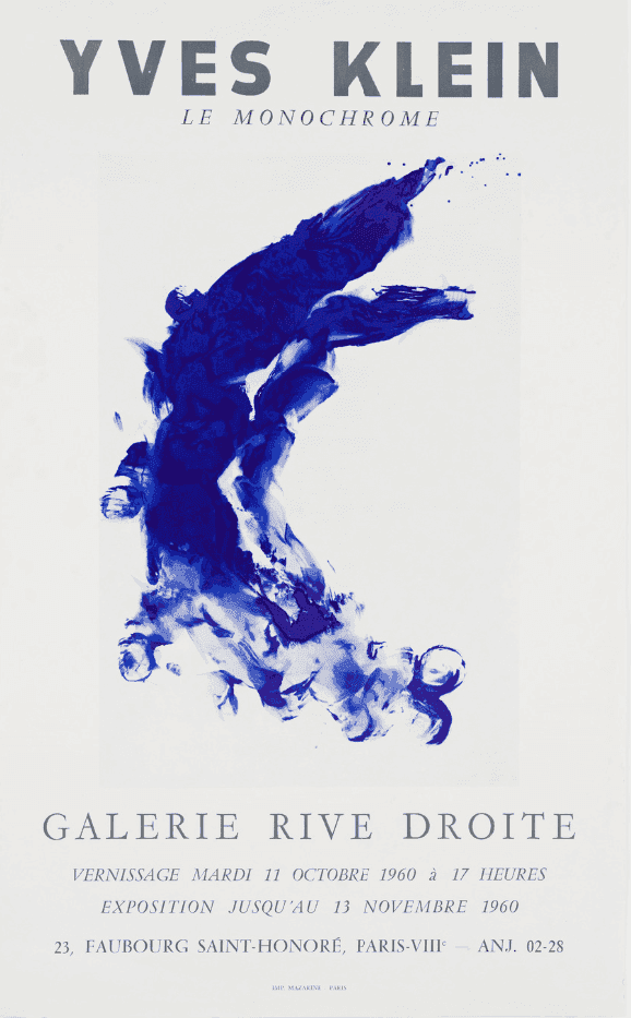 Yves Klein, ‘Yves Klein le Monochrome’, 2025, Print, Digital print with ultraChrome pigment inks on Hahnemühle Photo Rag 308g, null, 