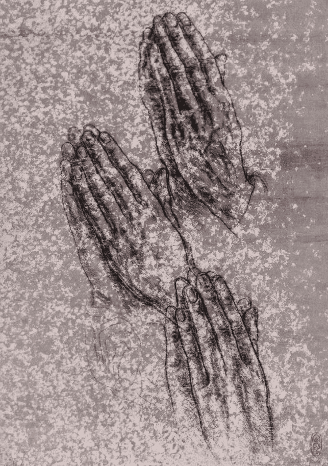 Zeng Fanzhi 曾梵志, ‘Praying hands’, 2016, Print, Inkjet print on Velin, null, Numbered, Dated
