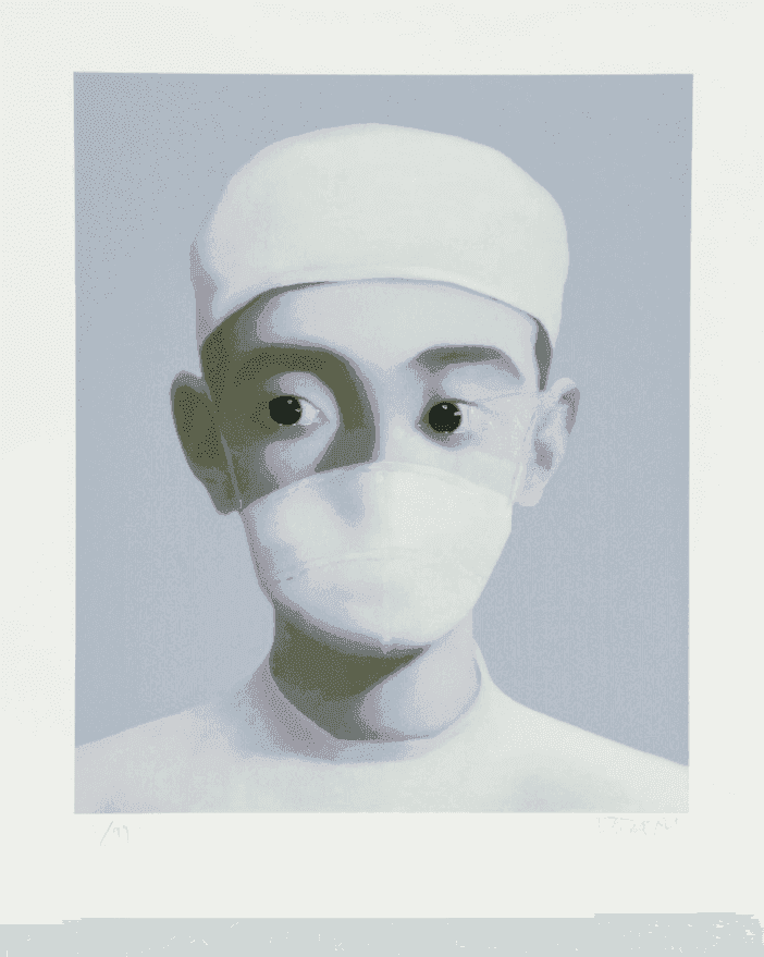 Zhang Xiaogang, ‘Identity Portrait’, 2003, Print, Lithograph, null, Numbered