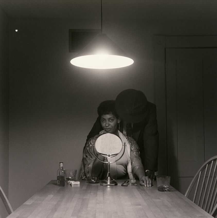 Carrie Mae Weems, ‘Untitled (Man and Mirror)’, 2025, Print, UV pigment print with matte varnish seal on 410gsm Somerset Tub Sized Radiant White paper, Avant Arte, Numbered