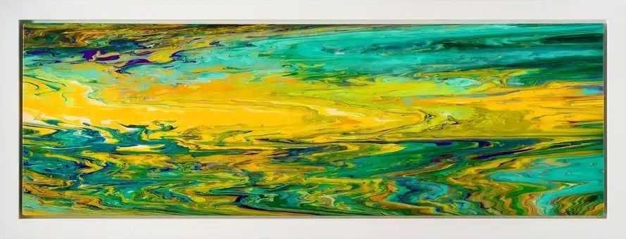 Alex Echo, ‘Elemental Source Study No.4’, 2023, Print, Boxed Canvas, Castle Fine Art, Numbered