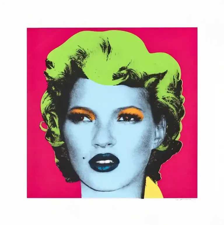 Banksy, Kate (Red, Lime, Green)