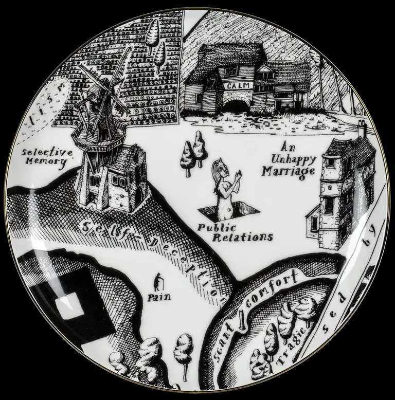 Grayson Perry, Map of Days plate