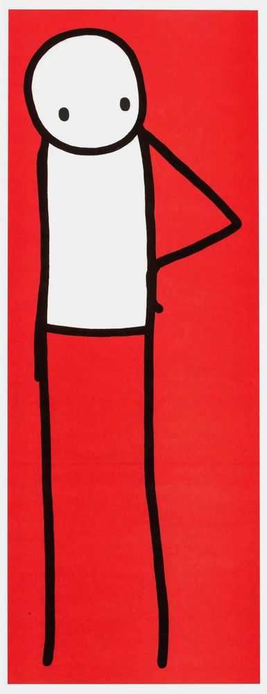 Stik, ‘Hip (Red)’, 01-09-2013, Print, Offset poster, Blue Noise, 