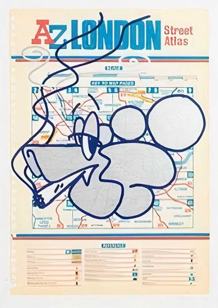 10Foot, ‘Disintegration Loops (Silver Throwup)’, 2024, Print, 7 colour archival enamel ink screenprint on Somerset satin white 410gsm, Actually, Numbered