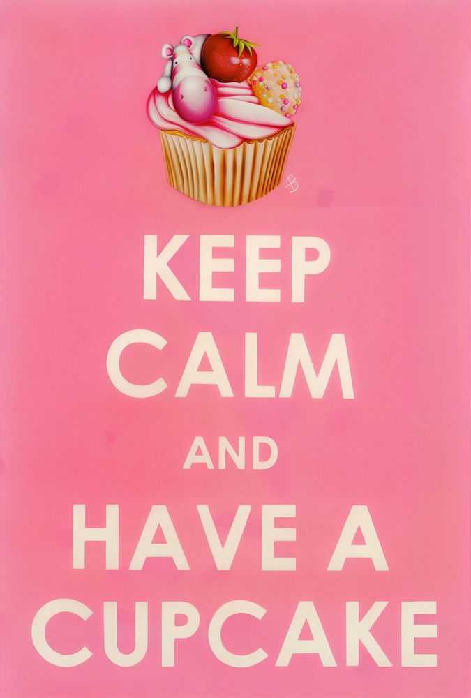 Peter Smith, ‘Keep calm and have a cupcake’, 2010, Print, Giclée on Innova soft white cotton paper, null, Numbered