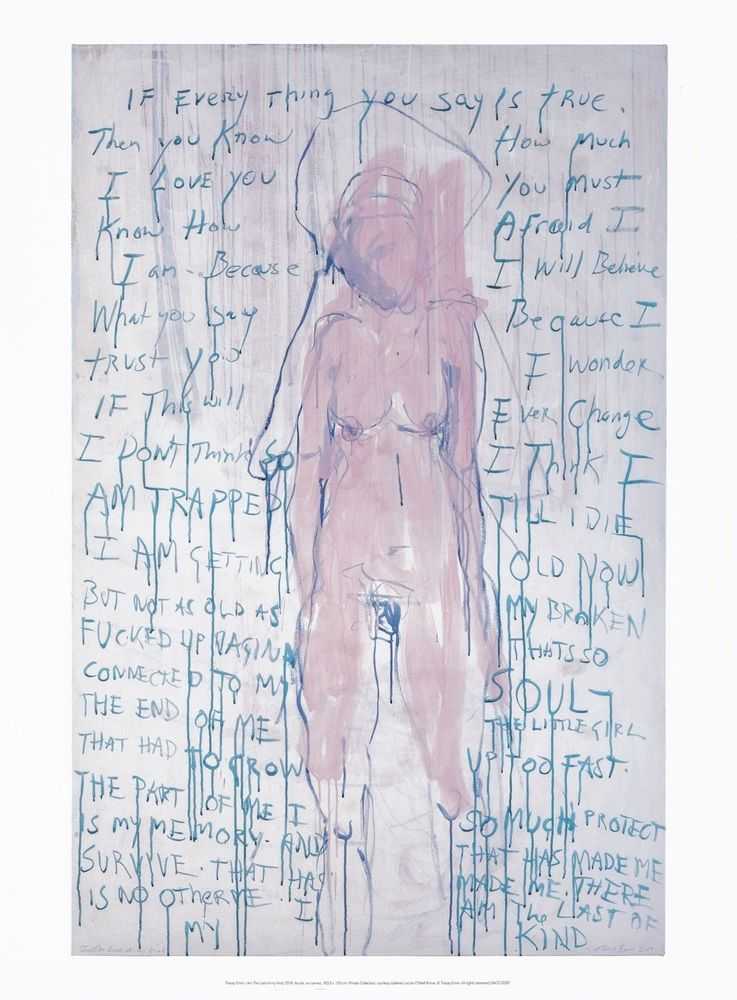 Tracey Emin, ‘I Am The Last Of My Kind (RA Poster)’, 2020, Print, Offset lithograph on heavy wove paper, null, 