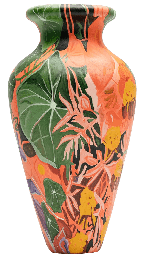 Jordan Casteel, ‘Peak Summer’, 2025, Sculpture, Ceramic amphora, individually hand-painted with acrylic paint and finished with a matte sealant, Avant Arte, 