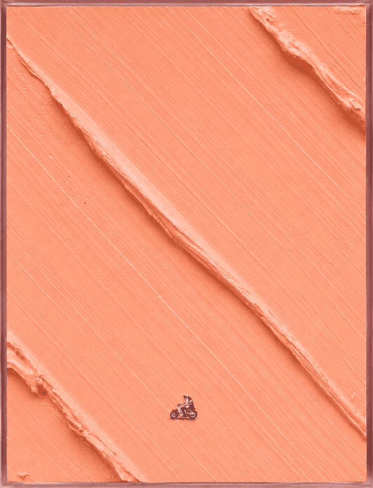 Werner Bronkhorst, ‘Asphalt Meadows (Orange)’, 2025, Print, Giclée Print on Hahnemühle Daguerre Canvas 400g, null,