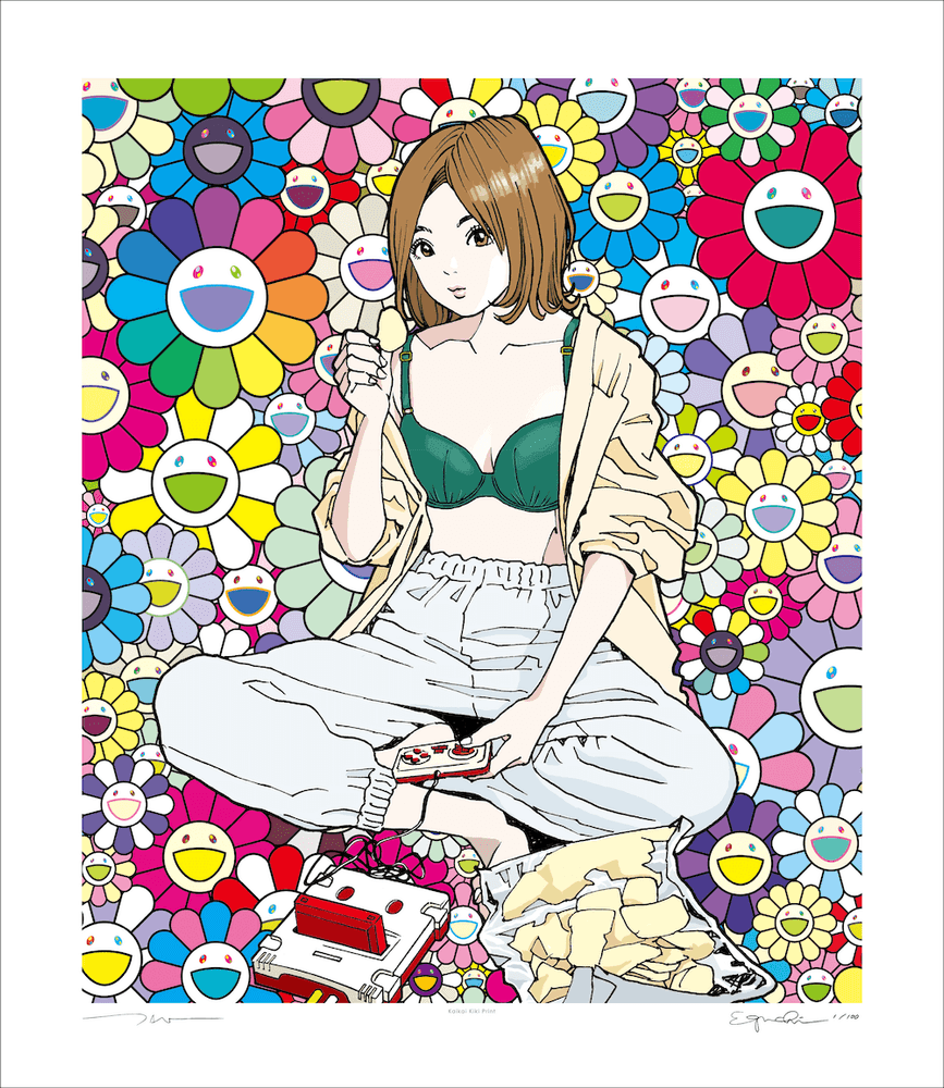 Takashi Murakami, ‘Famicom’, 2025, Print, Archival Pigment Print + Silkscreen, Kaikai Kiki Co., Numbered